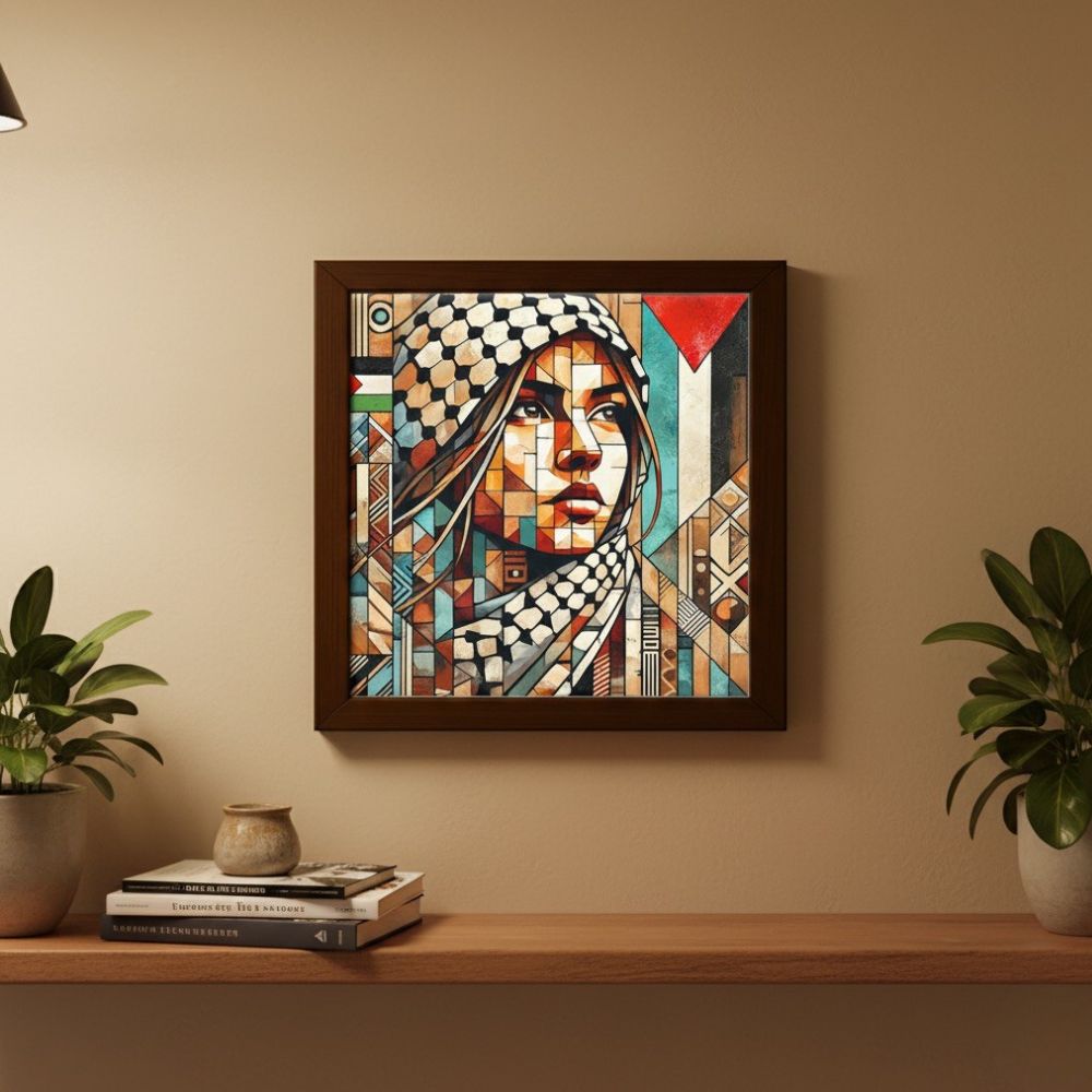 Traditional Ceramic Printed Frame 9